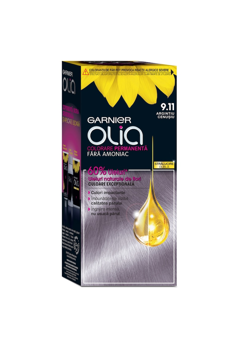 Vopsea de par permanenta fara amoniac Olia - 112 ml