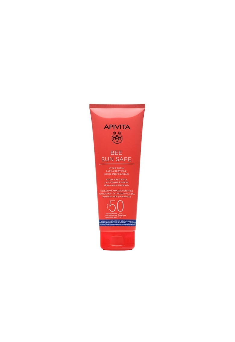 Lapte de protectie solara pentru corp si ten SPF50 - Bee Sun Safe 200 ml