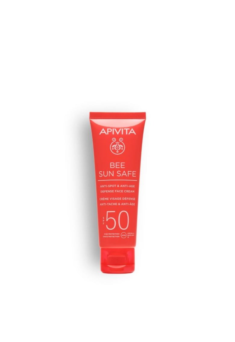 Crema cu actiune anti-pete si anti-imbatranire - cu protectie solara SPF50 - Bee Sun Safe 50 ml