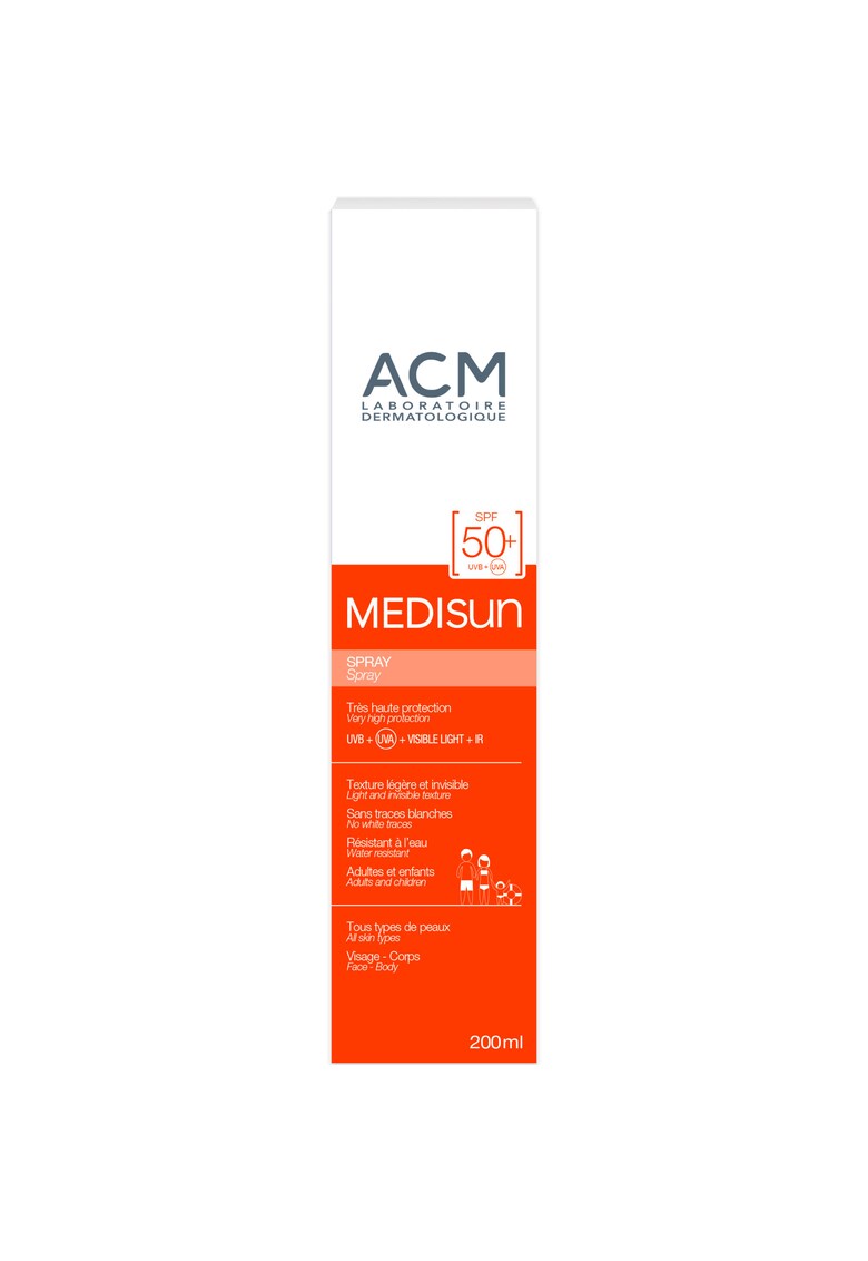 Spray pentru protectie solara Medisun SPf50+ - 200ml