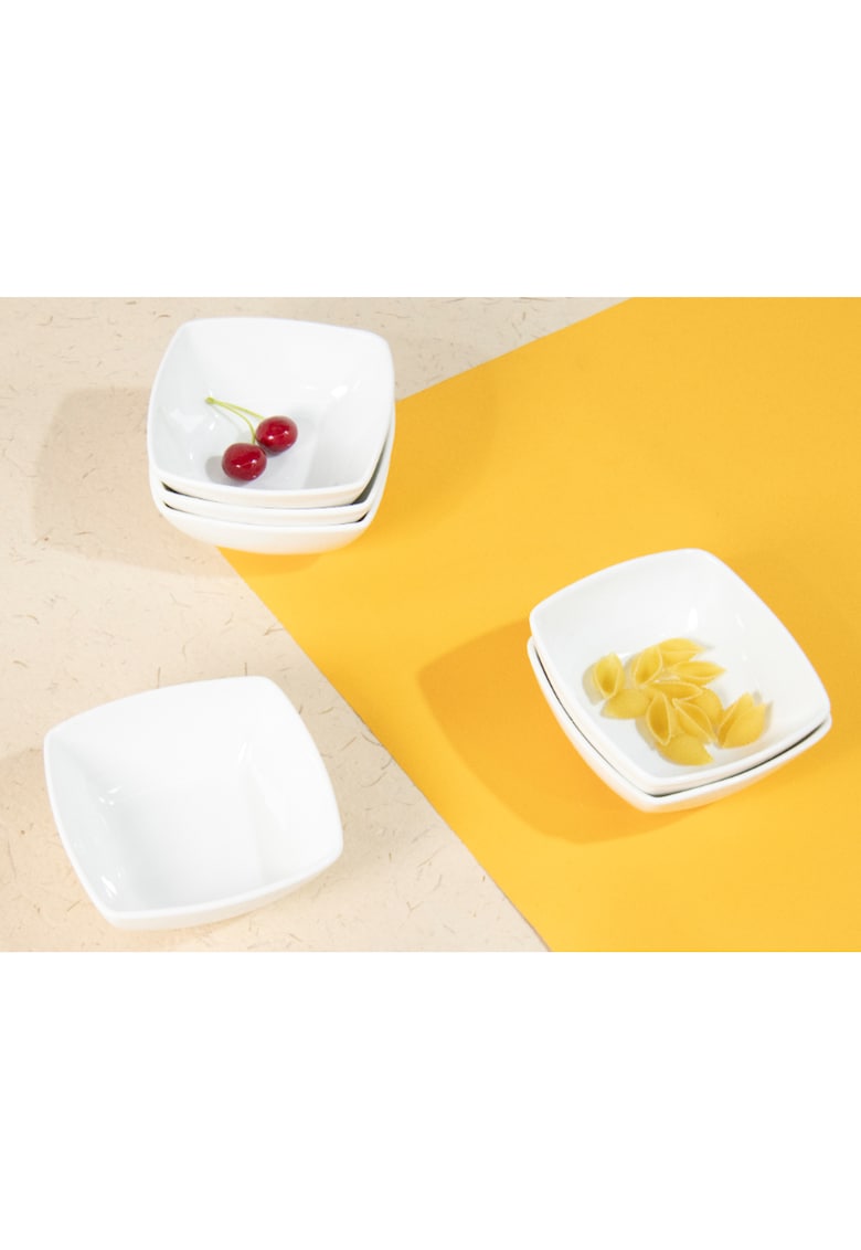 Set 6 boluri cuisine selected - 400 ml - 12.8x12.8x5.5 cm - portelan