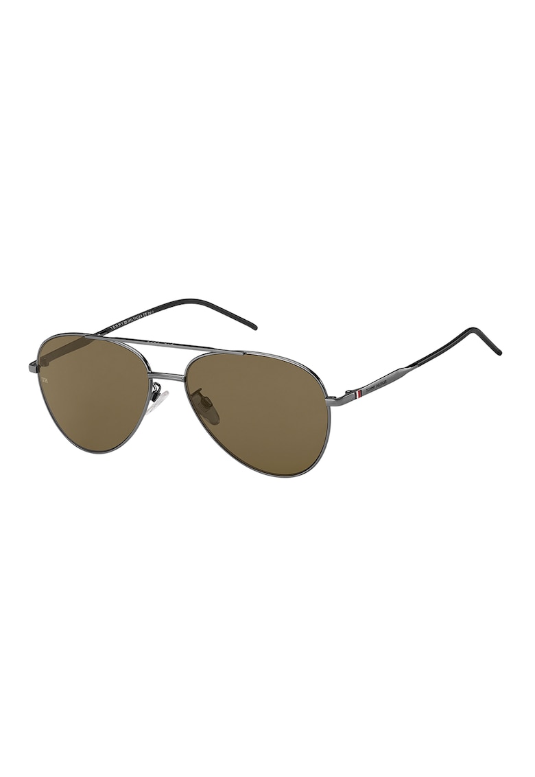Ochelari de soare aviator cu rama metalica