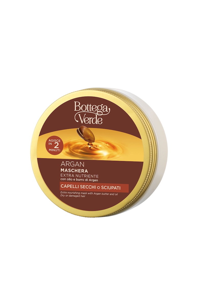 Masca pentru par deteriorat si fragil cu ulei si unt de argan - Argan - 200 ML -