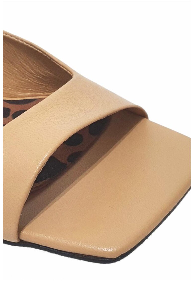 Sandale de piele cu bareta pe glezna Pure FEMEI 2023-09-21