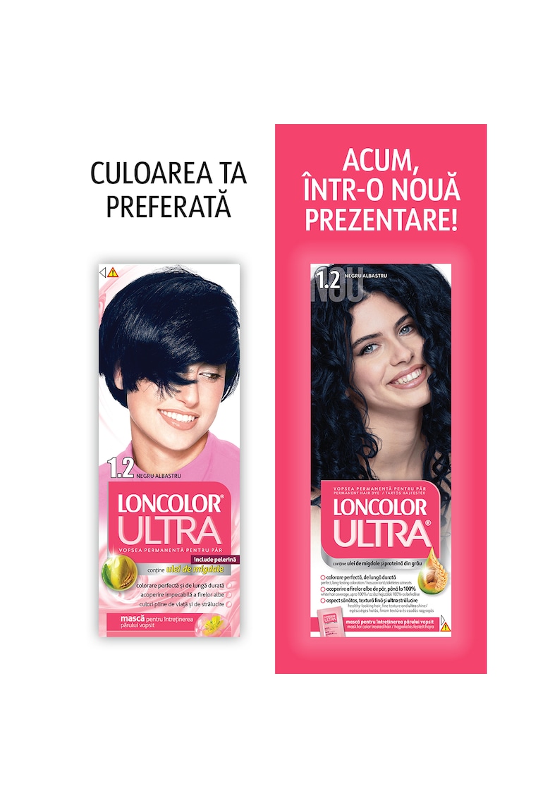 Vopsea de par permanenta Ultra - 100 ml