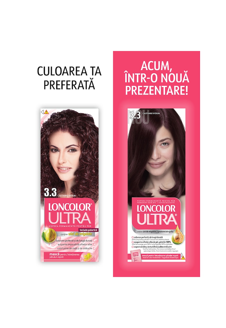 Vopsea de par permanenta Ultra - 100 ml