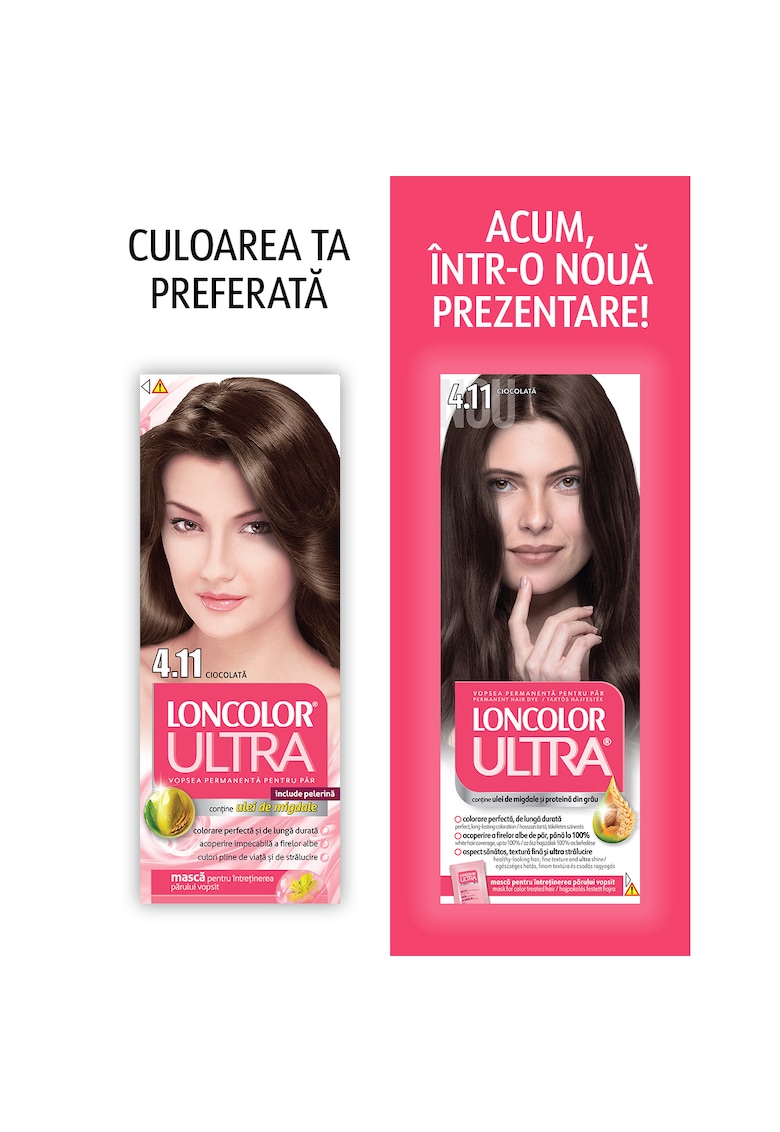 Vopsea de par permanenta Ultra - 100 ml