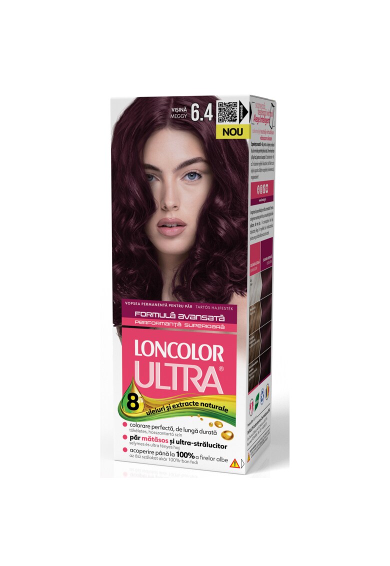 Vopsea de par permanenta Ultra - 100 ml - 6.4