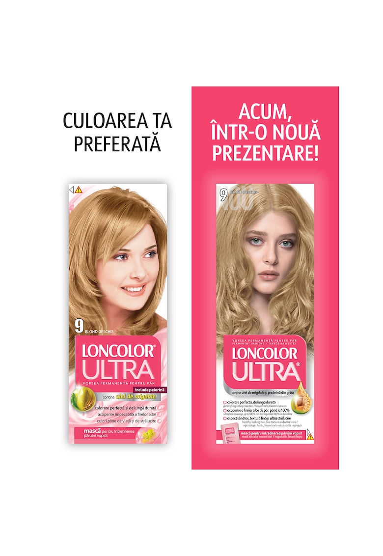 Vopsea de par permanenta Ultra - 100 ml