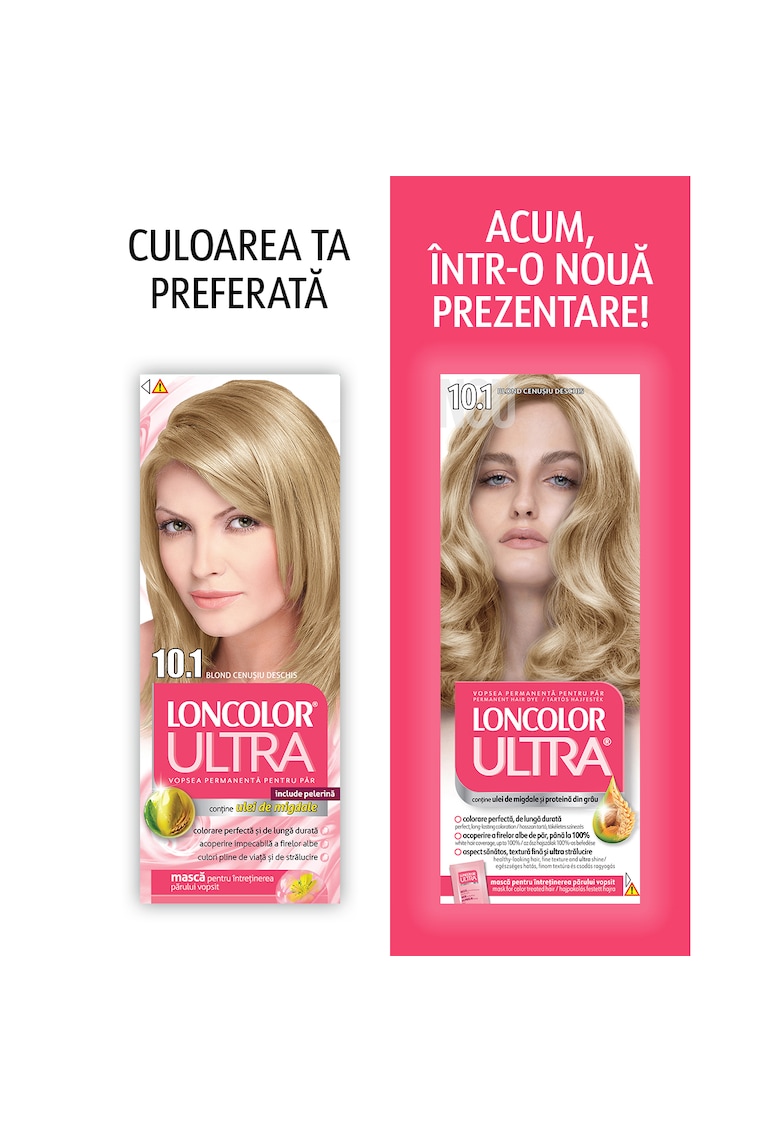 Vopsea de par permanenta Ultra - 100 ml