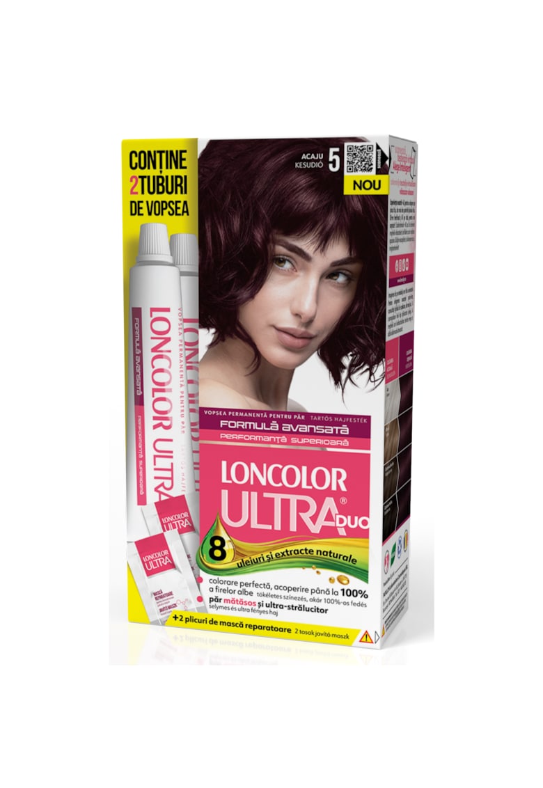 Vopsea de par permanenta Ultra Max - 200 ml