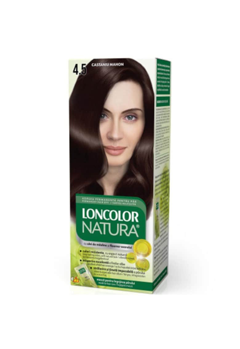 Vopsea de par permanenta Natura - 100 ml - 4.5