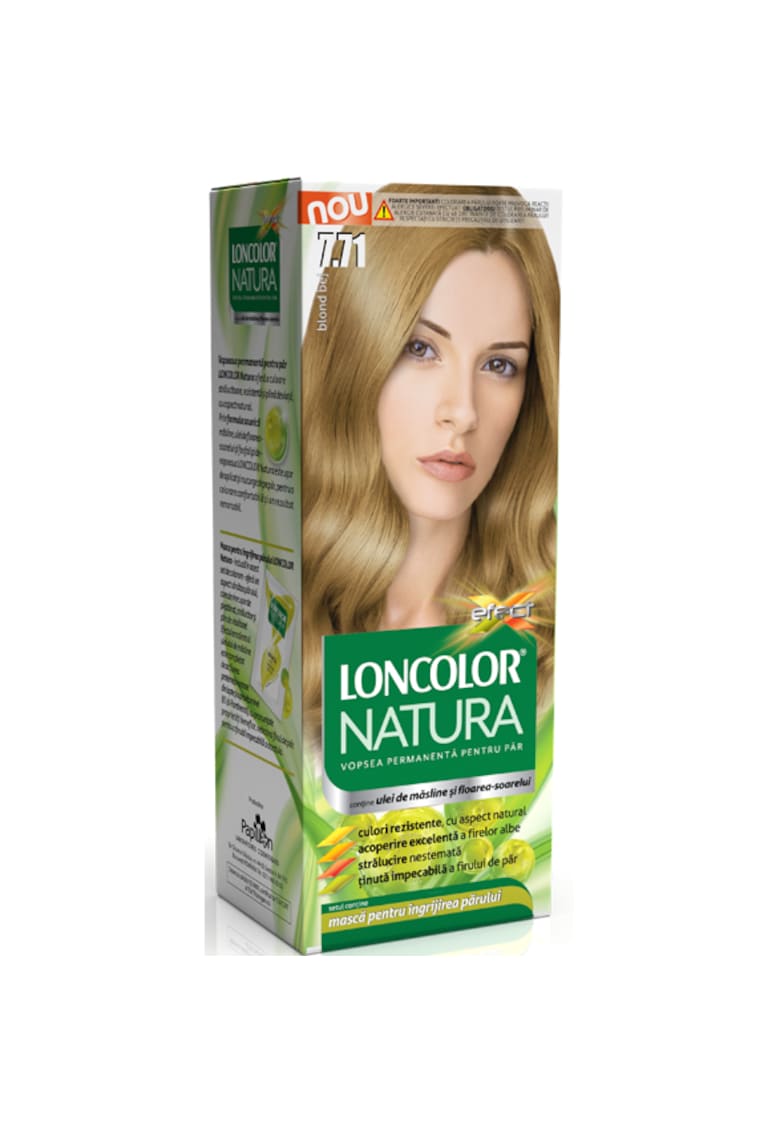 Vopsea de par permanenta Natura - 100 ml - 7.71