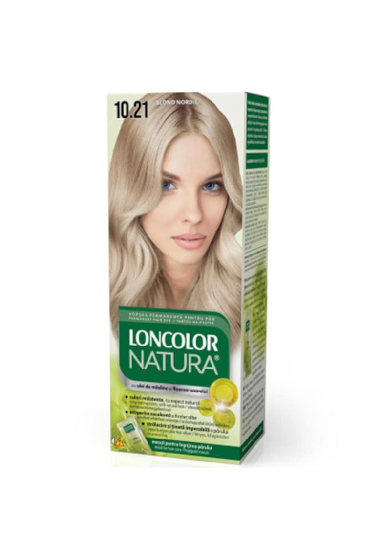 Vopsea de par permanenta Natura - 100 ml - 10.21