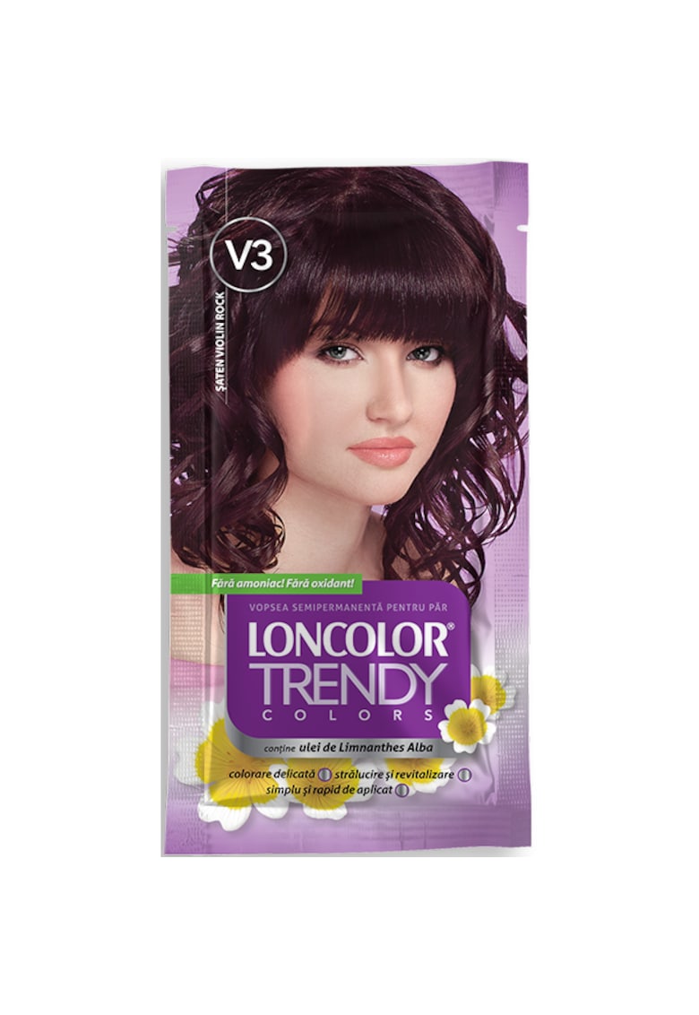 Vopsea de par semi-permanenta fara amoniac Trendy Colors - 50 ml