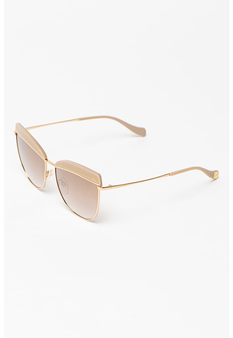 Ochelari de soare cat-eye cu lentile in degrade