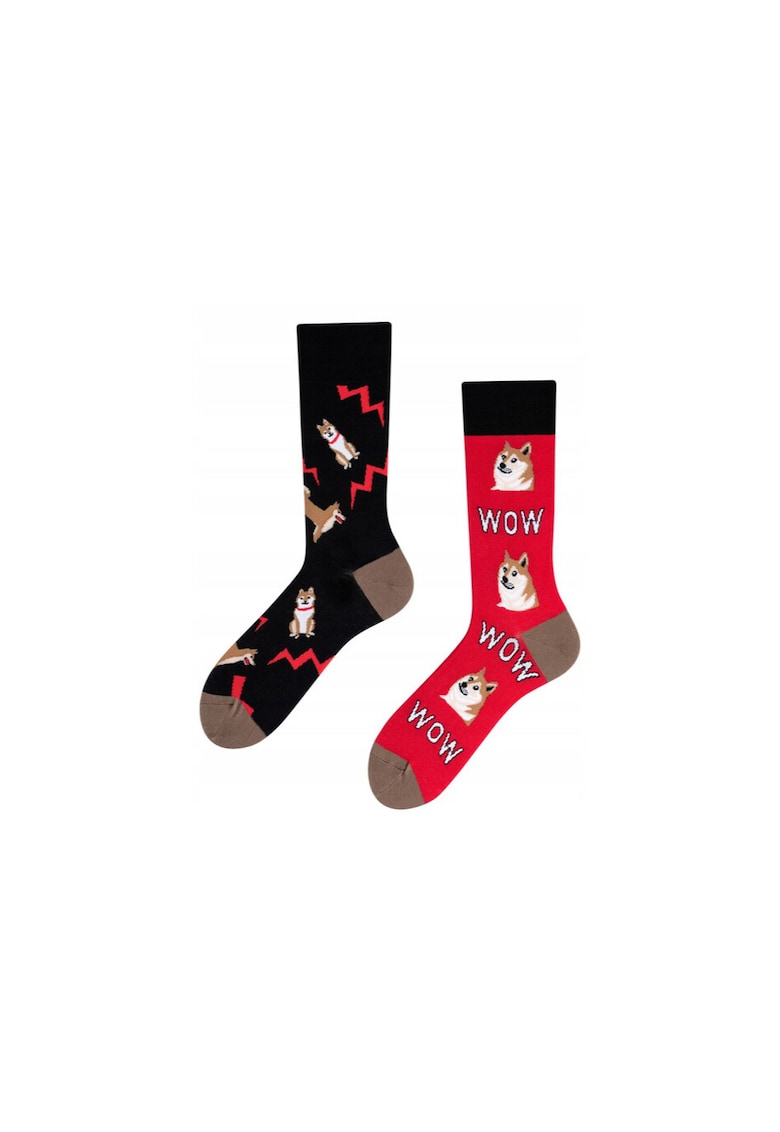 Sosete lungi barbatesti -  Model Crazy - Multicolor