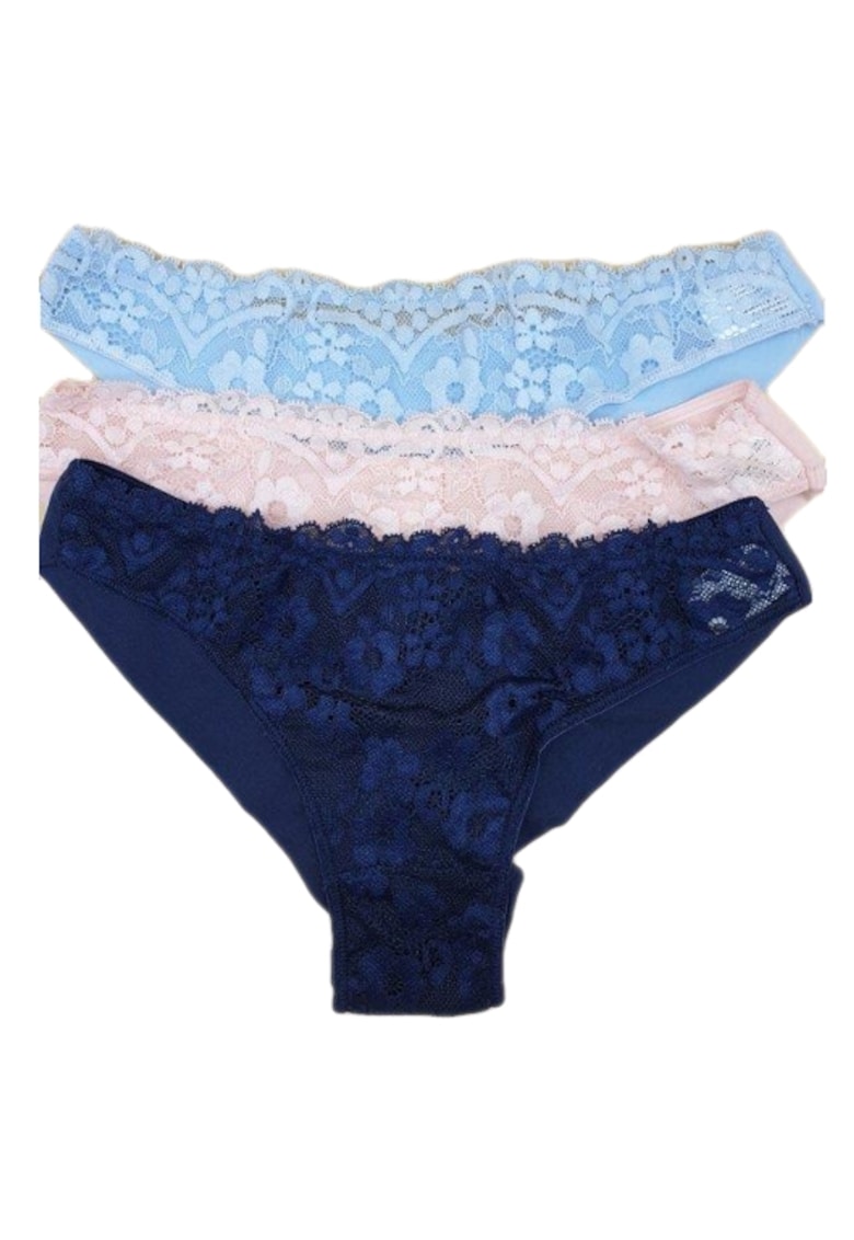 Set 3 slip brazilian dama model 3591D