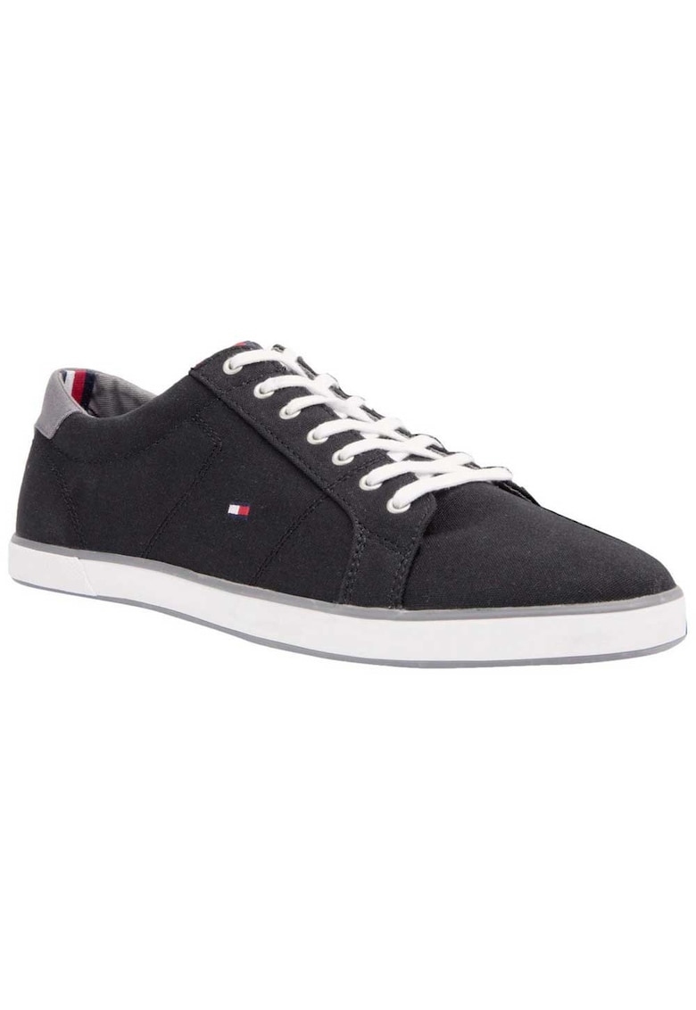 Tenisi - Canvas Lace Up - Negru - Negru