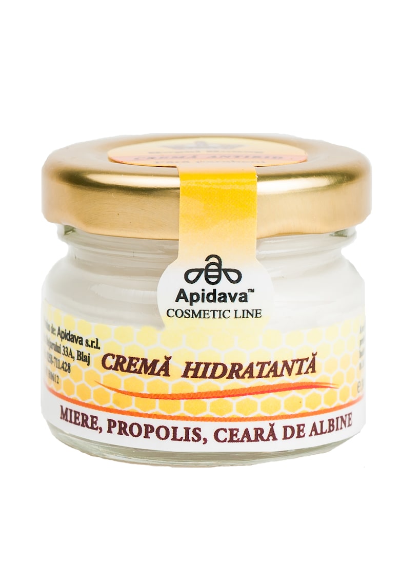 Crema hidratanta Apidava cu miere - propolis si ceara de albine - 30 ml