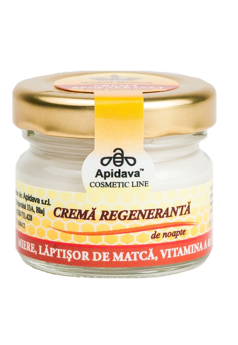 Crema regeneranta de noapte Apidava cu miere - laptisor de matca si vitamina A - 30 ml