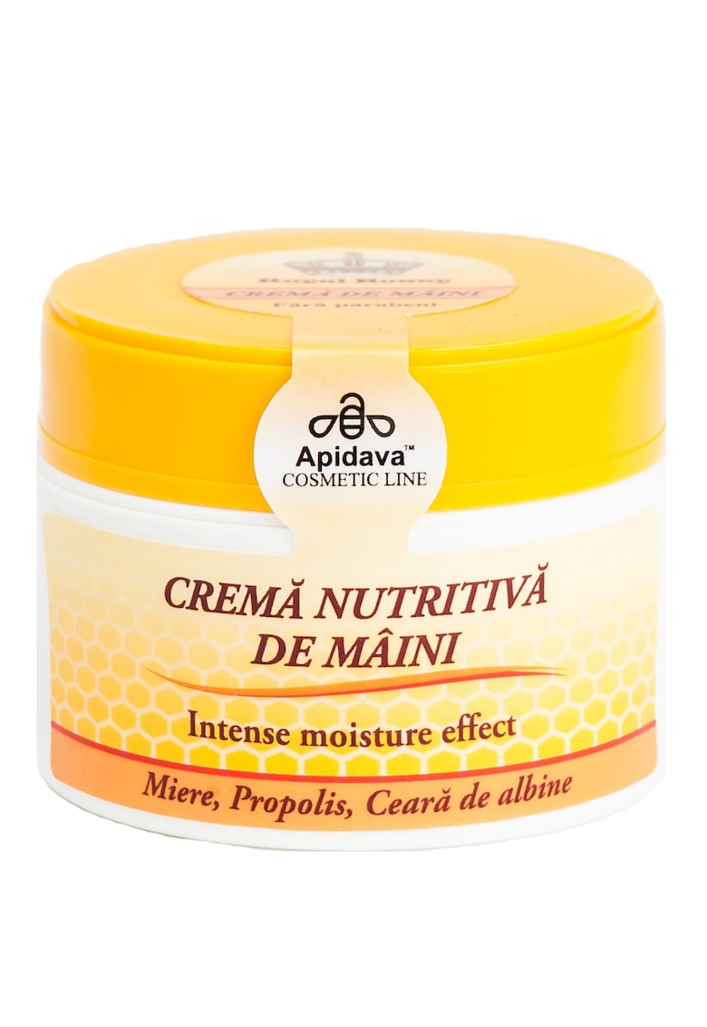 Crema nutritiva de maini Apidava cu miere - propolis si ceara de albine - 50 ml