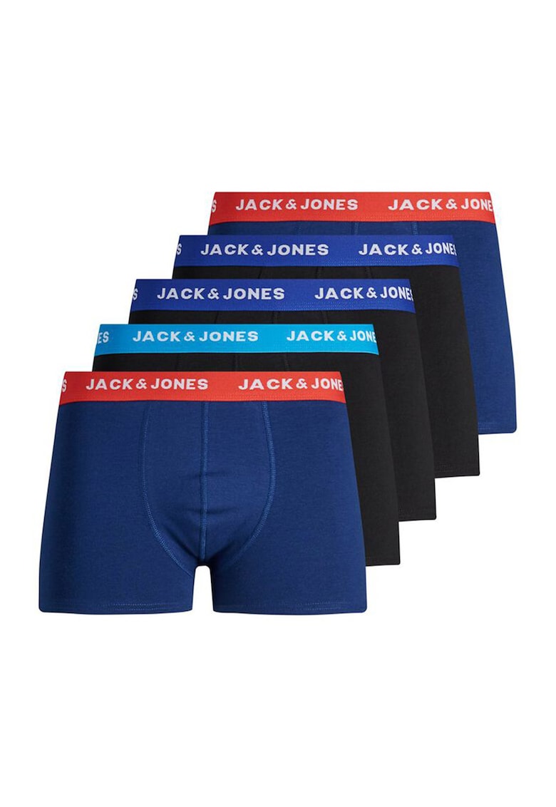 Set de boxeri cu talie joasa - 5 perechi