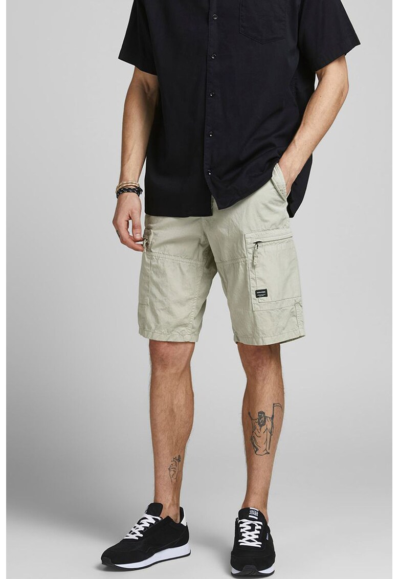 Bermude cargo din bumbac Noah Jack & Jones Bermude cargo din bumbac Noah Jack & Jones