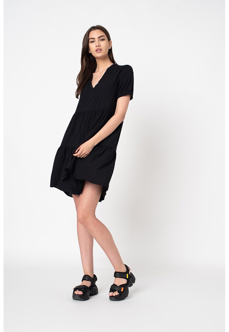 Rochie mini cu decupaj in V