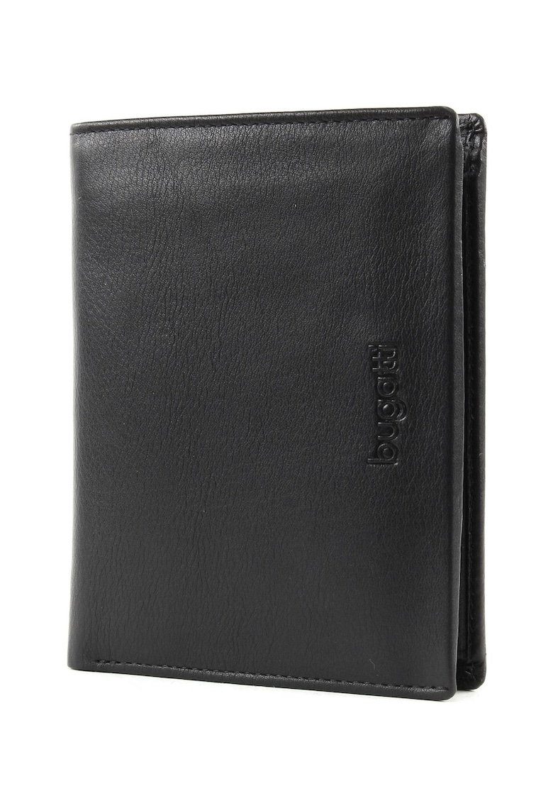 Portofel barbati - seria Vertice - piele naturala - negru