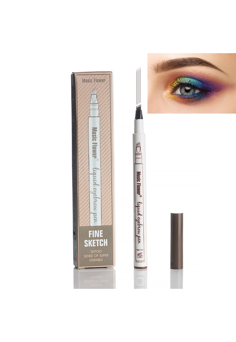 Creion sprancene efect Microblading Eyebrow Chestnut