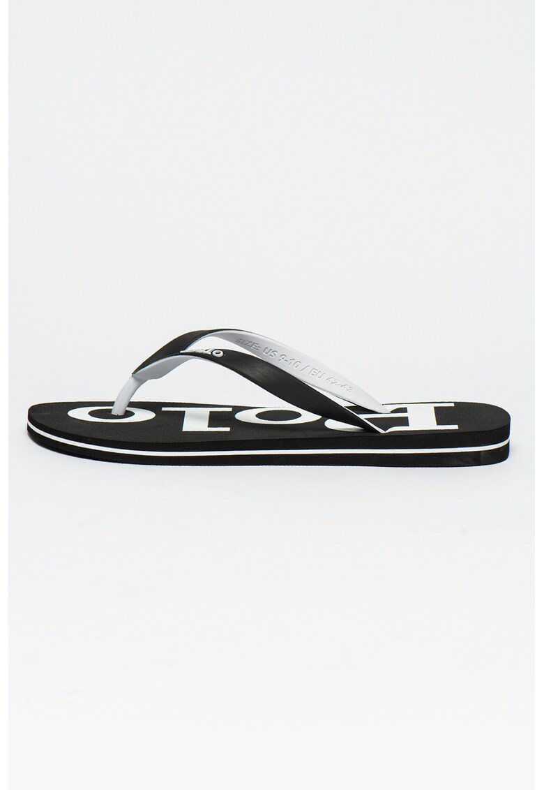 Papuci flip-flop cu detalii logo Bolt