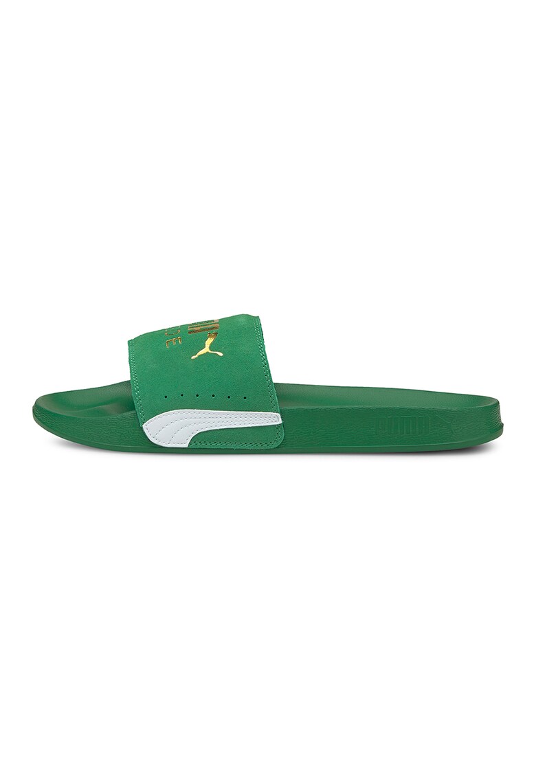 Papuci unisex de piele intoarsa Leadcat FTR