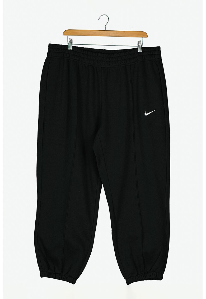 Nike Pantaloni din amestec de bumbac cu logo brodat