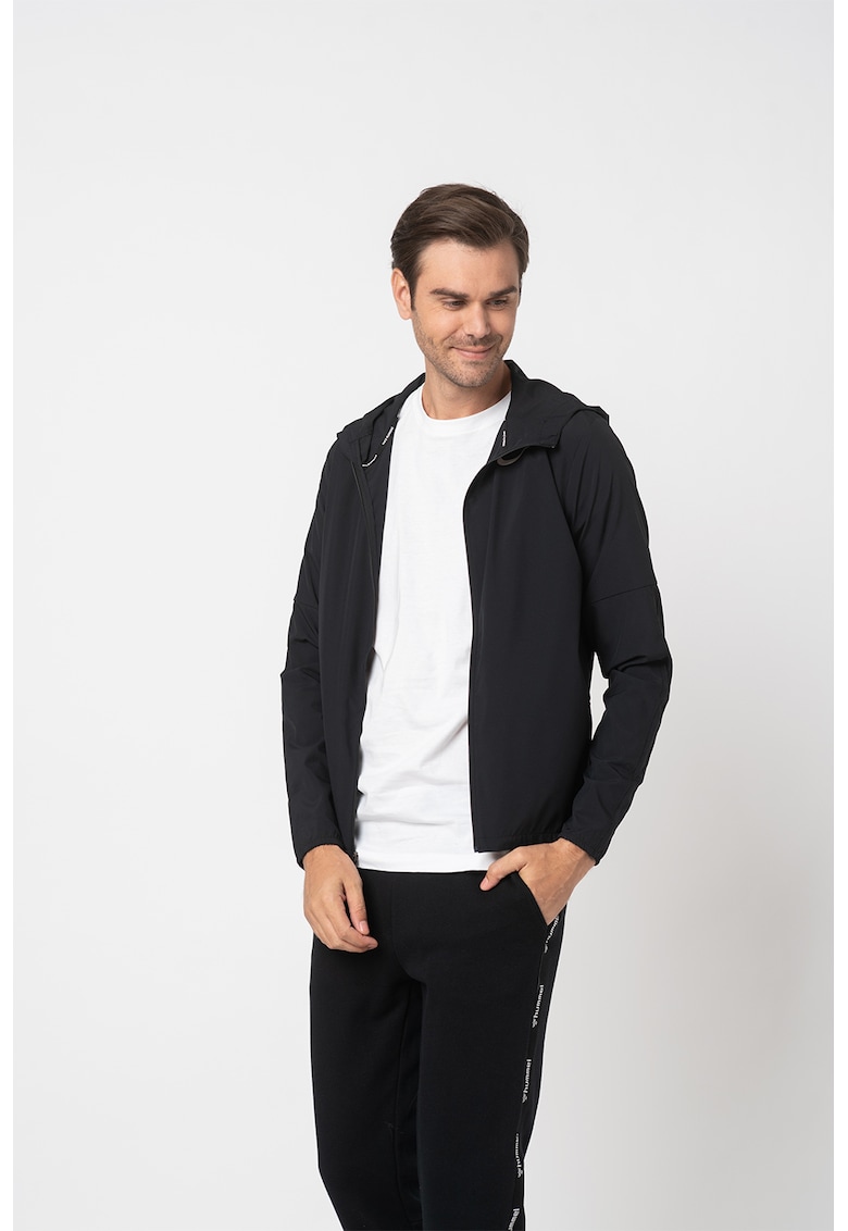 Jacheta cu tehnologie Dri-Fit pentru alergare Run Stripes