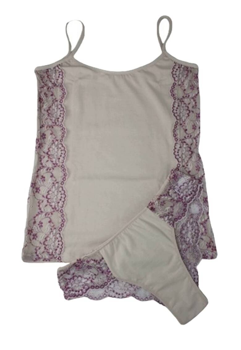 Set maiou si chiloti dama model 8159