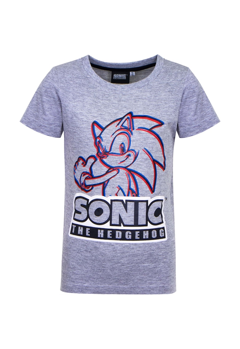 Tricou copii Sonic The Hedgehog - Gri