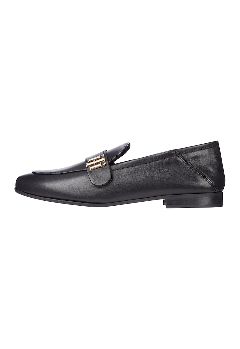 Pantofi loafer de piele cu detaliu cu model monograma fashiondays.ro imagine noua gjx.ro