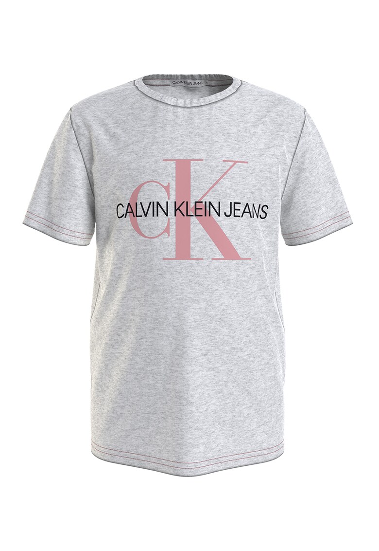 CALVIN KLEIN - Тениска от органичен памук с лого CALVIN KLEIN JEANS