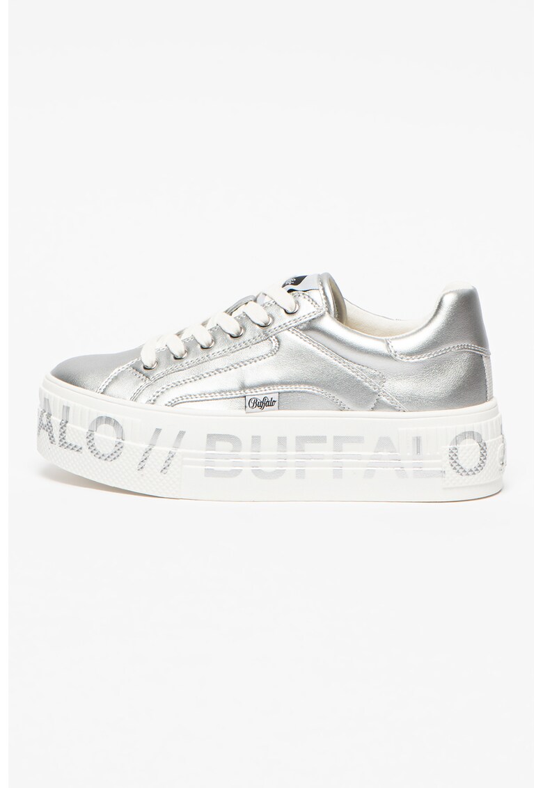 Buffalo Спортни обувки Paired от еко кожа с шарка на подметката за Жени Buffalo Спортни обувки Paired от еко кожа с шарка на подметката за Жени