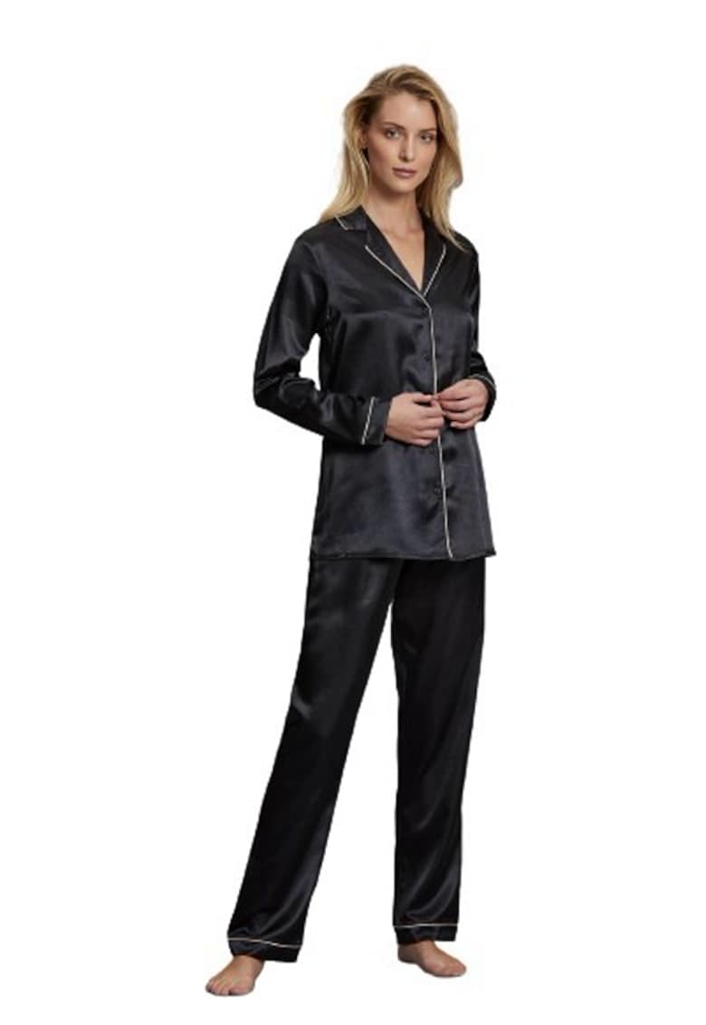 Pijamale dama din satin matasos