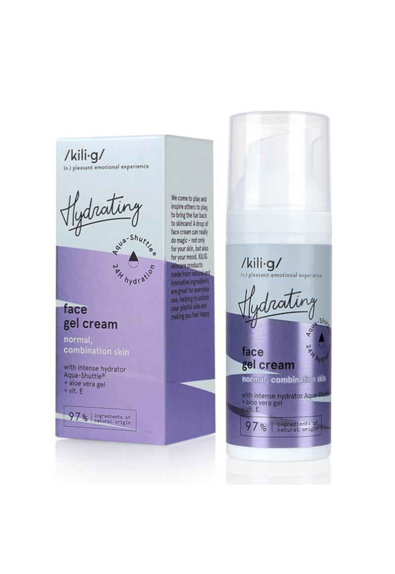 Gel-crema Hydrating - intens hidratanta pentru ten normal si mixt - 50 ml