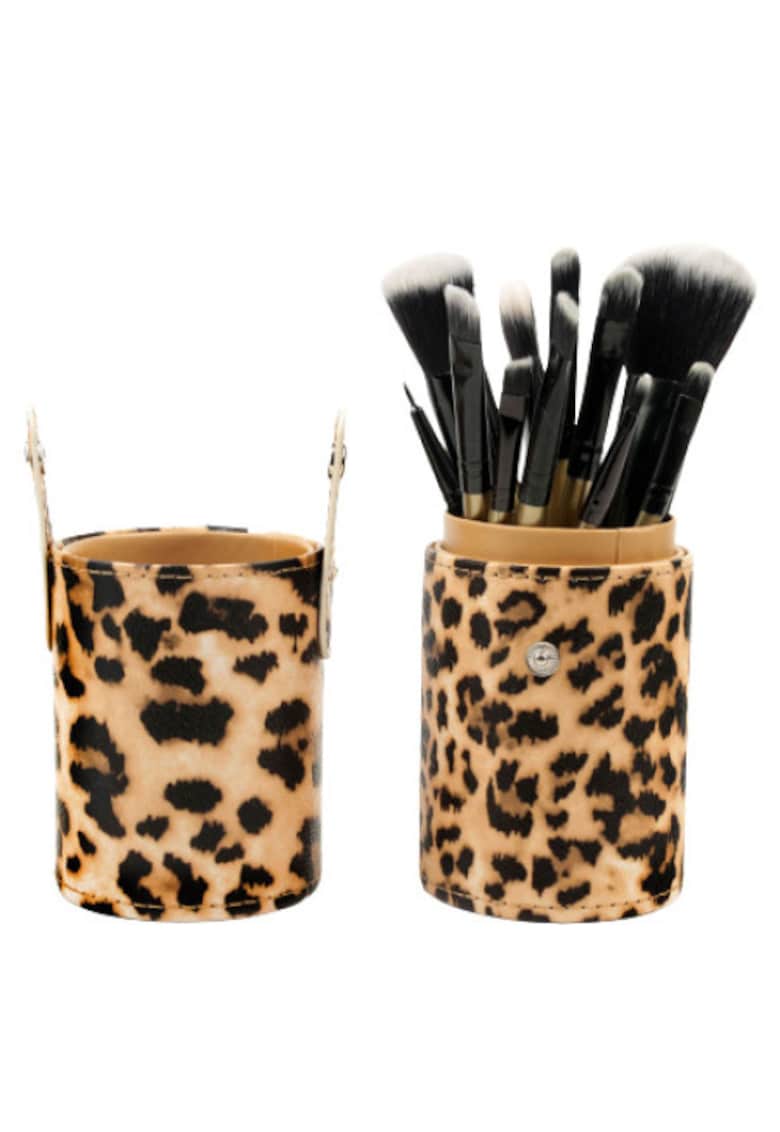 Set Pensule Machiaj -  12 pensule - suport inclus