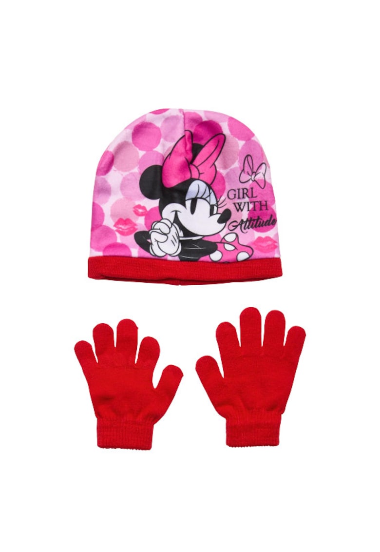 Set caciula si manusi  Dots 8764