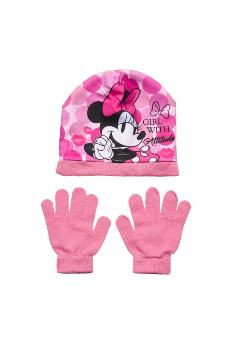 Set caciula si manusi  Dots 8764