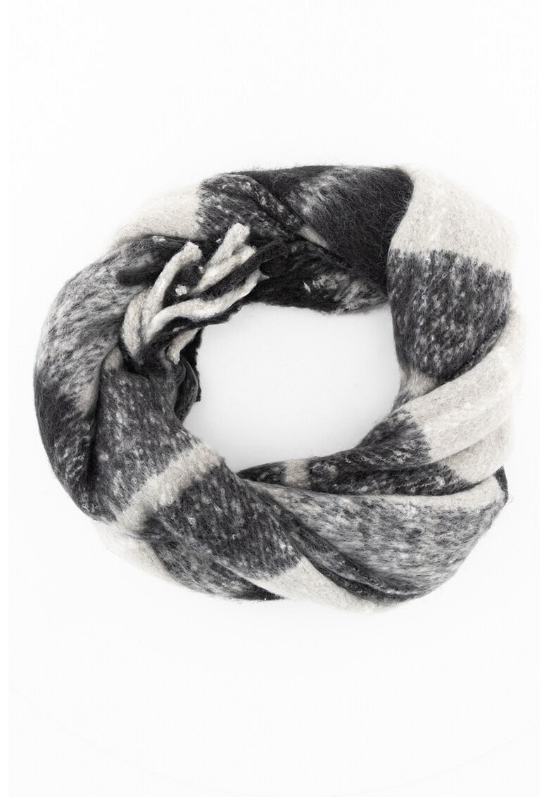 Fular cu model in carouri Daisy