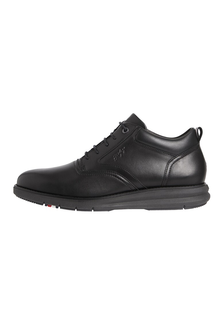 Pantofi casual de piele cu logo