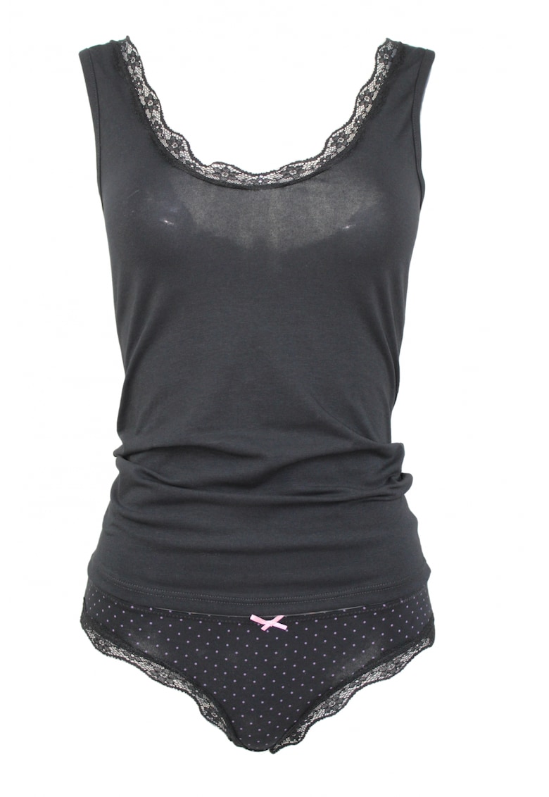 Set maiou si chiloti dama model 8135