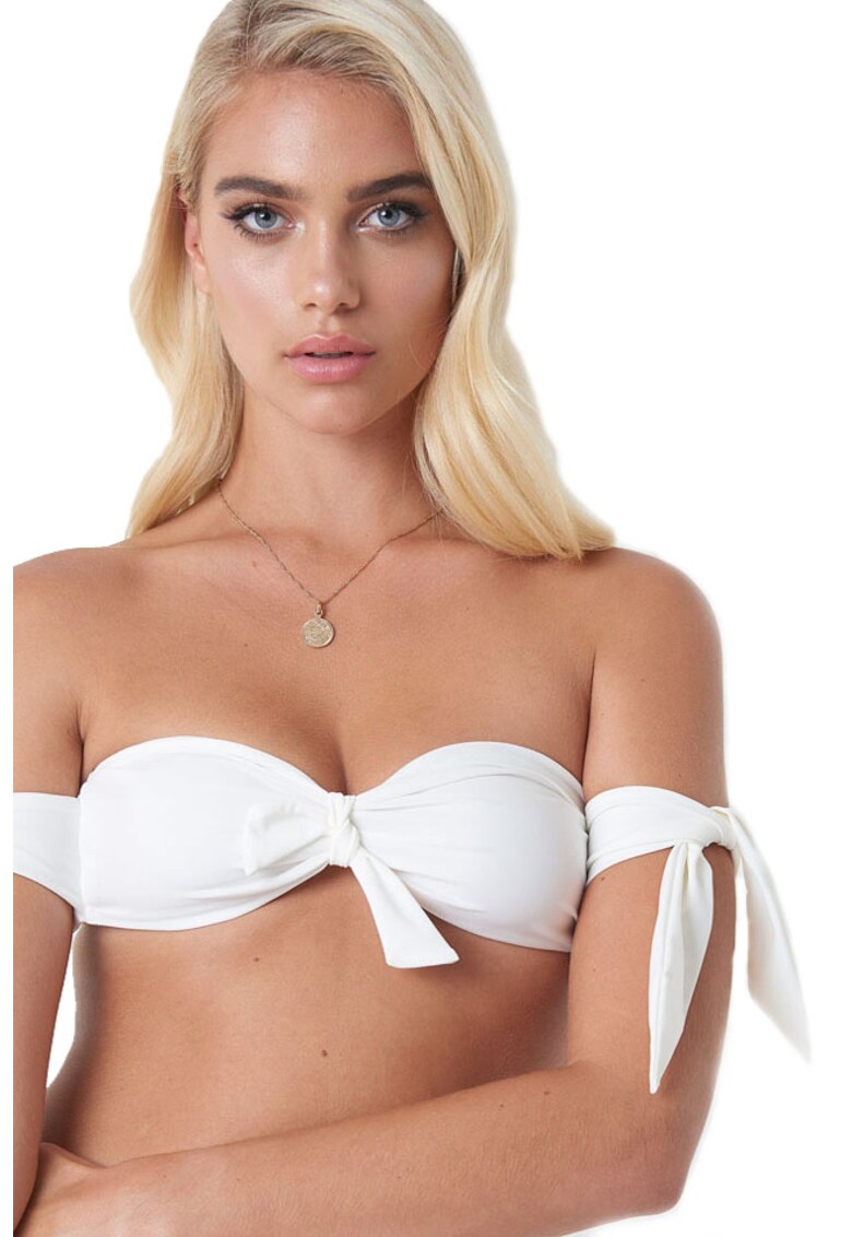 Sutien bandeau de baie 3344 - Alb