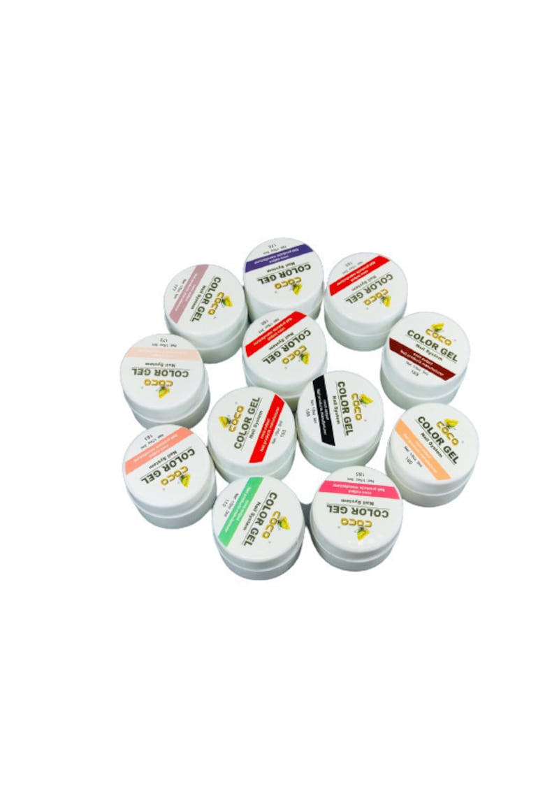Set 12 Geluri UV Colorate More Professional